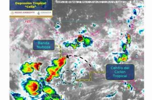 Se esperan lluvias torrenciales en Chiapas, Oaxaca, Tabasco y Veracruz por ‘Celia’