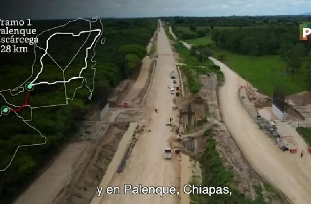 Arriban máquinas rodantes de Europa para continuar construcción del Tren Maya