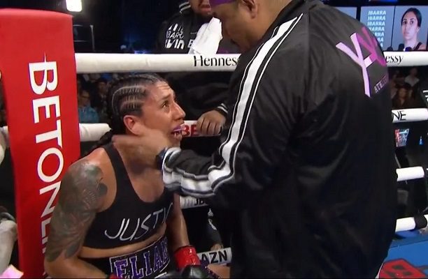 “Quiero llegar con vida a mi casa”: boxeadora mexicana ruega detener pelea #VIDEO