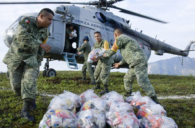 Apoyos a afectados por el huracán Agatha