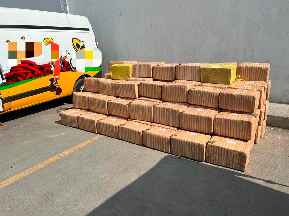 Decomiso de más de 1 tonelada de mariguana en camioneta de ‘papitas’