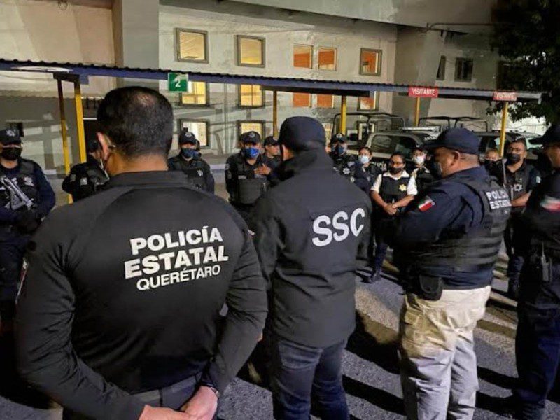Detienen a 9 en fiesta clandestina en Querétaro; aseguran armas y drogas