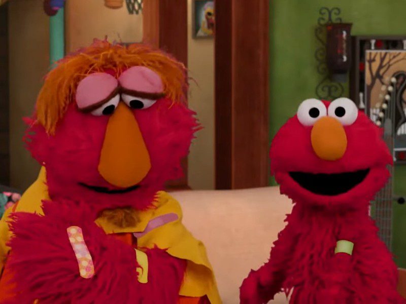 Elmo se vacuna contra Covid-19