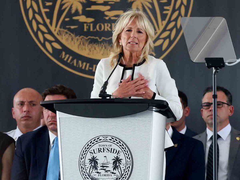 Jill Biden rechaza fallo sobre el aborto en EU