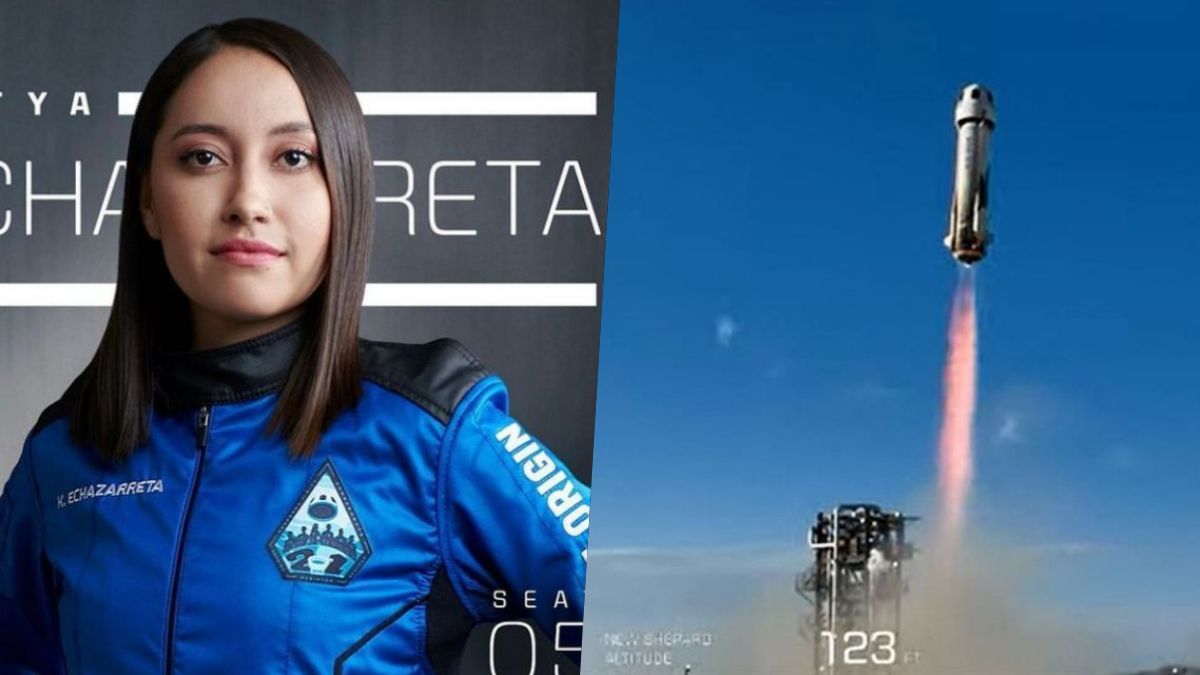 Katya Echazarreta, mexicana que viajó en Blue Origin