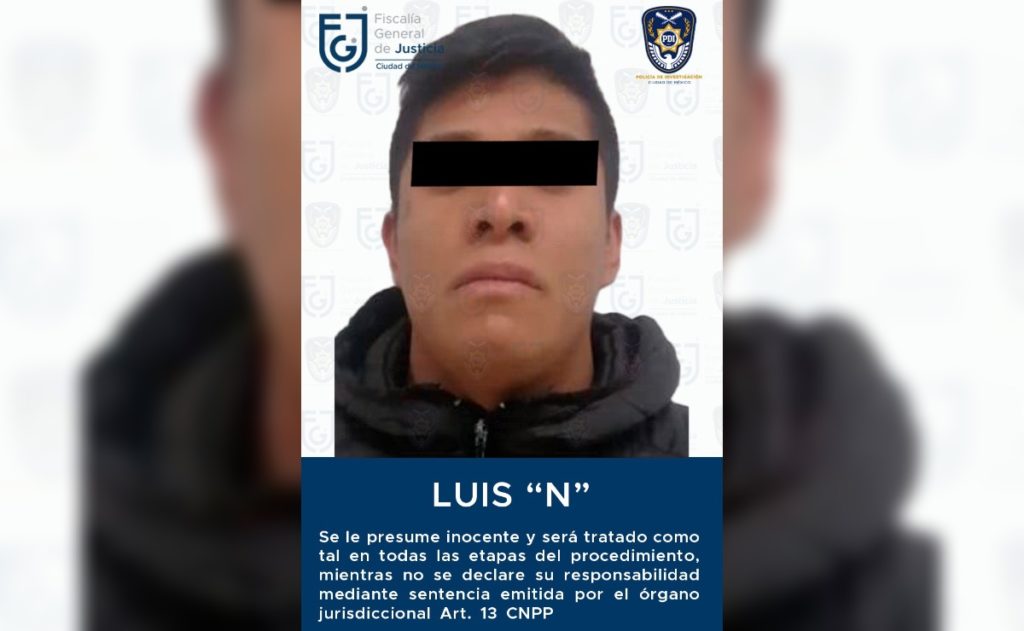 Luis “N”, presunto feminicida de Vania Arzaluz
