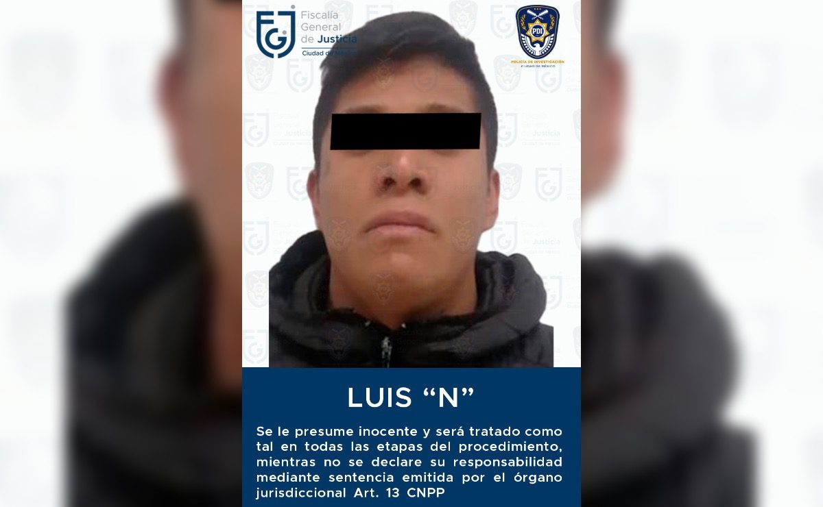 Luis “N”, presunto feminicida de Vania Arzaluz