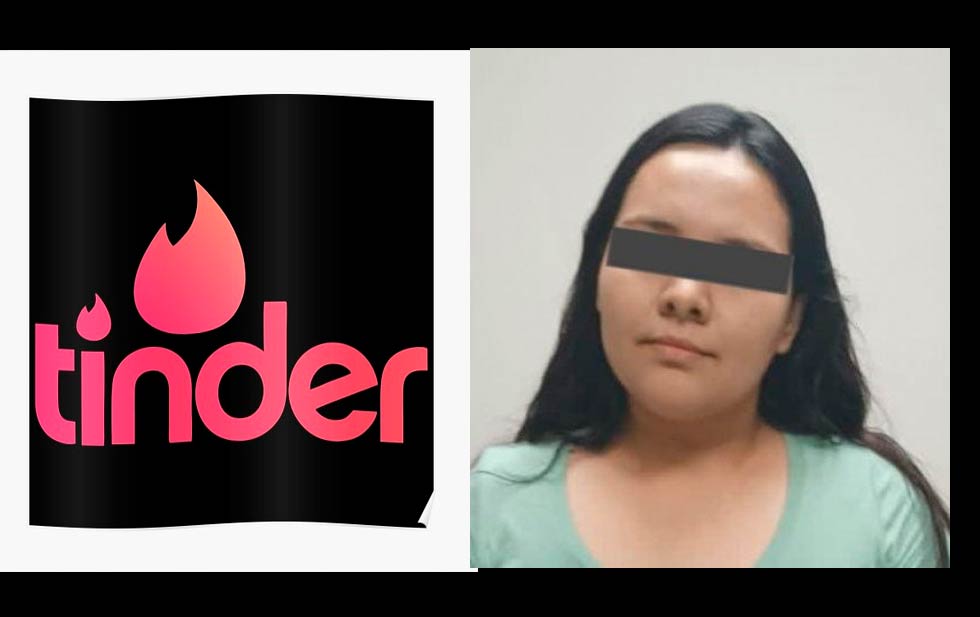 Mujer detenida en NL por contactar a hombres en Tinder para asaltarlos