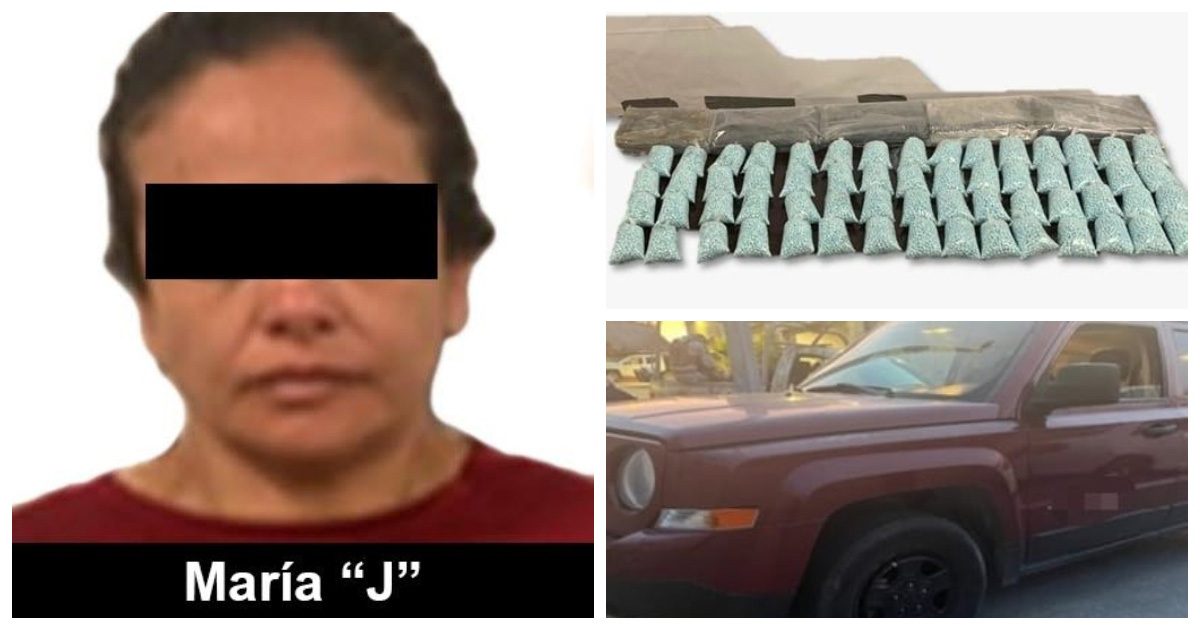 Mujer procesada por portación de fentanilo para su comercio