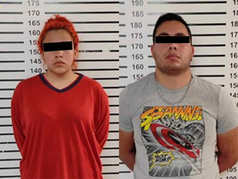 Pareja detenida por asalto a transeúnte en la CDMX