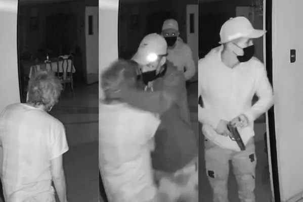 Sujetos armados golpean y asaltan a abuelita de 85 años en su casa en SLP #VIDEO