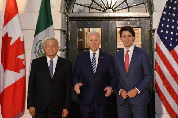 AMLO anuncia visita de Biden y Trudeau a México por el T-MEC