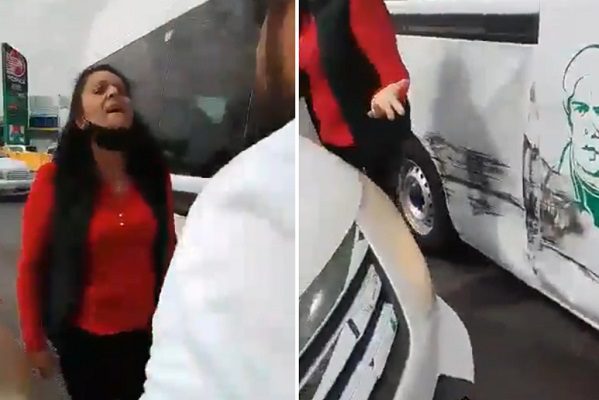 Conductora embiste su camioneta contra combi de pasajeros, en Ecatepec #VIDEO