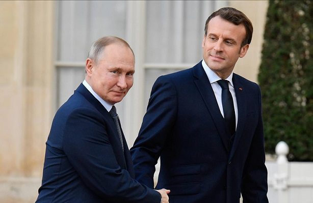 Revelan discusión entre Macron y Putin cuatro días antes de la invasión a Ucrania