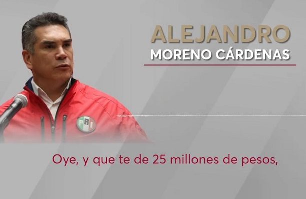 Alejandro Moreno asegura que el Gobierno busca "callarlo"