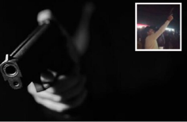 Captan a funcionario de SLP disparando arma durante celebración