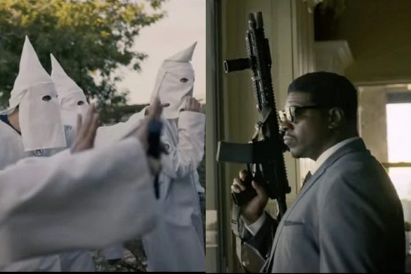 Republicano exhibe uso de rifle como defensa contra el Ku Klux Klan