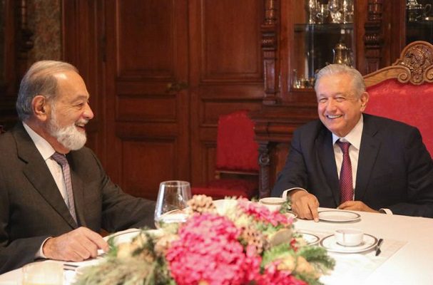 “Platicamos de todo”, dice AMLO sobre reunión de 3 horas con Carlos Slim