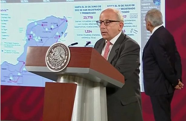 El INAH rechaza cambiar ruta del Tren Maya por hallazgos arqueológicos