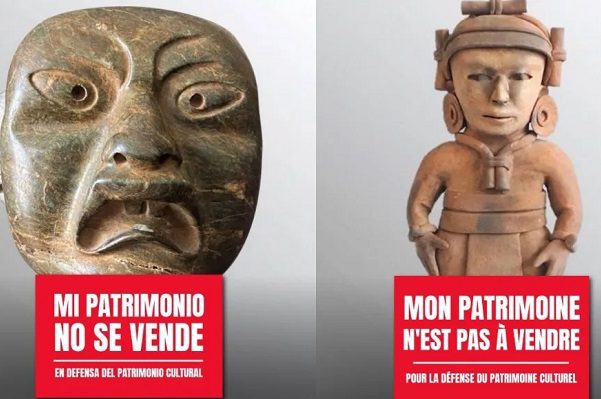 Gobierno de México exige frenar nueva subasta de piezas arqueológicas en Francia