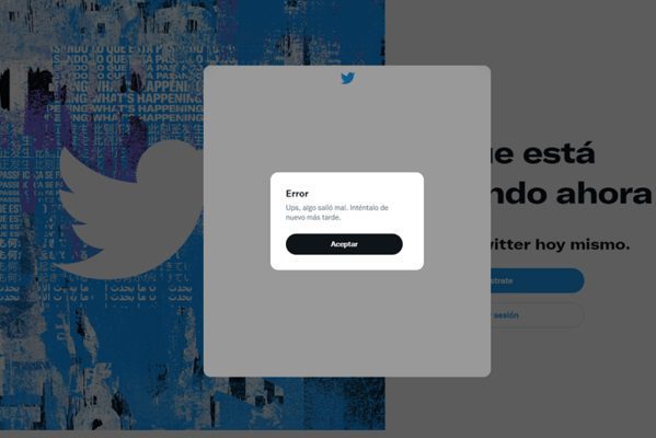 No eres tú, es Twitter. La plataforma sufre caída mundial