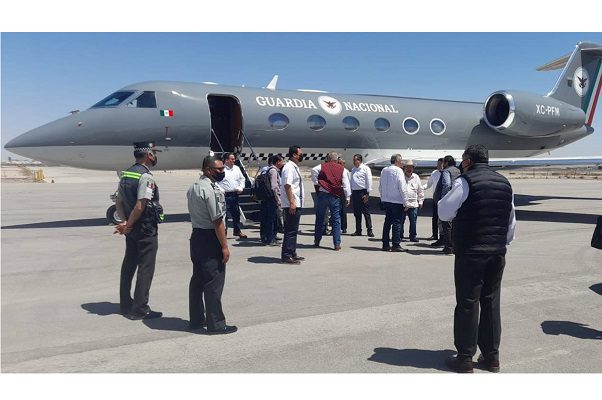 TEPJF ordena volver a investigar uso de avión de la GN en mítines de Morena