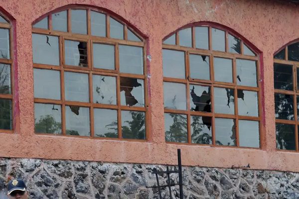 Mantienen en resguardo inmueble en Topilejo tras enfrentamiento