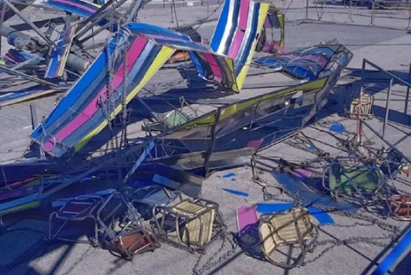 Al menos 20 heridos tras colapso de carrusel de feria en Italia #VIDEO