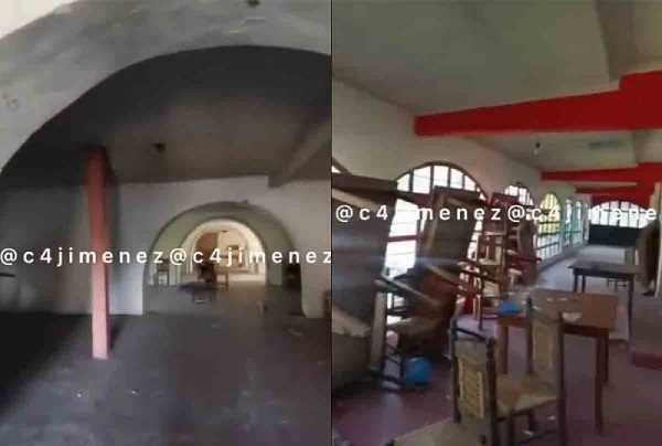 Así es el interior del refugio de los detenidos en Topilejo #VIDEO