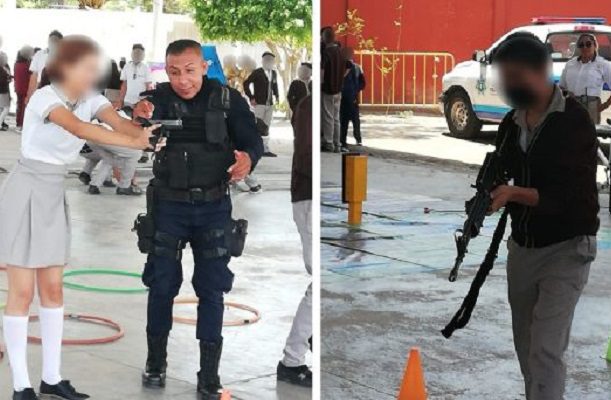Cesan a policía e investigan a elementos que prestaron armas a menores en Guanajuato