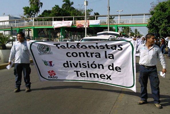 Sindicato de Telmex anuncia huelga para el 21 de julio