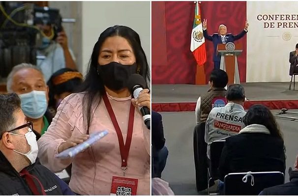 Reportera reclama a AMLO por tener acceso limitado a la mañanera