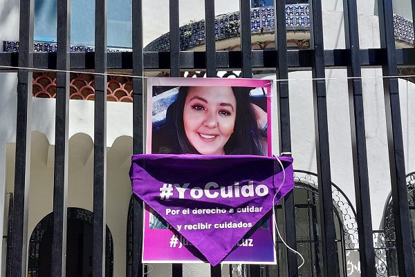 Exigen justicia en CDMX por el feminicidio de Luz Raquel, quemada viva en Jalisco