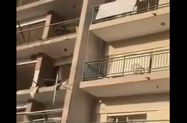 Varios heridos tras explosión en un edificio de Montevideo, Uruguay #VIDEO