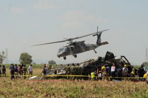 FGR se encarga de investigaciones sobre desplome de helicóptero en Sinaloa