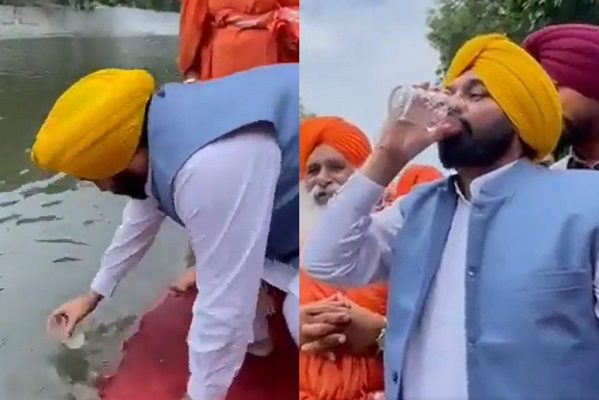 Ministro indio termina intoxicado tras beber agua contaminada de "río sagrado" #VIDEO