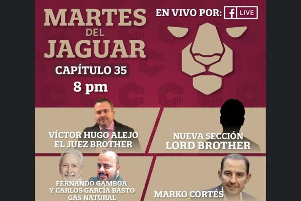 Layda Sansores anuncia 'Lord brother, nueva sección en el 'Martes del Jaguar'