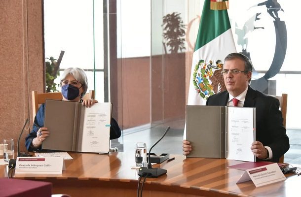 SRE suscribe Memorándum para fortalecer la cooperación geoespacial