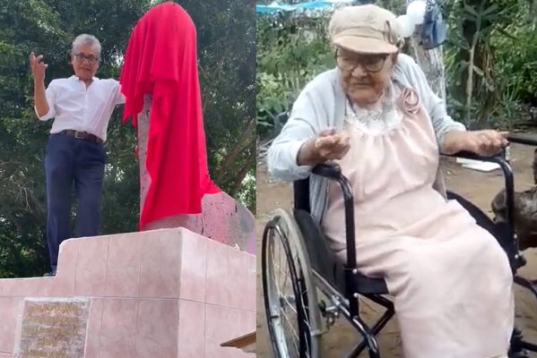 Abuelita en Veracruz pide que coloquen en su tumba un monumento con forma de pene