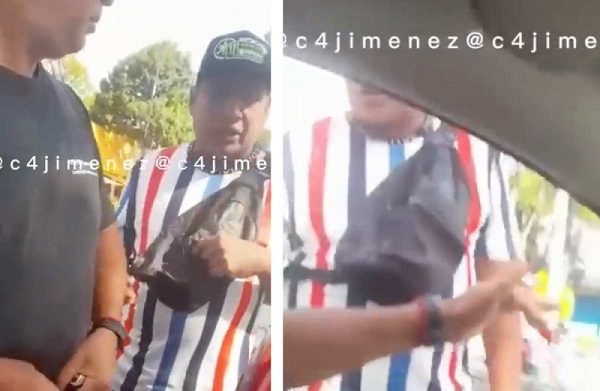 Exhiben a franeleros que exigen hasta $200 por estacionarse en la calle #VIDEO