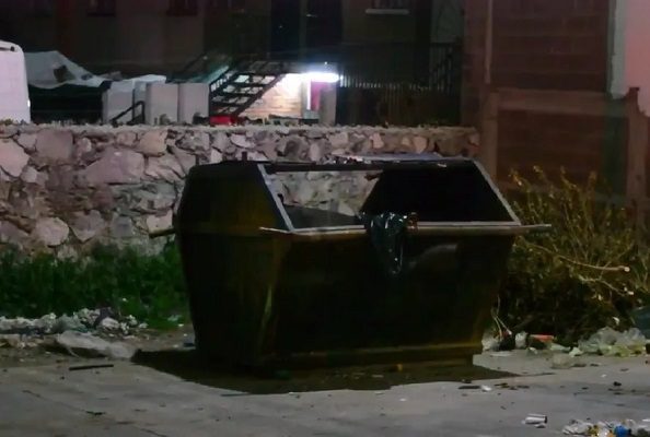 Abandonan feto en un contenedor de basura en Aguascalientes