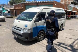 Asesinan a chofer de transporte público en Zihuatanejo