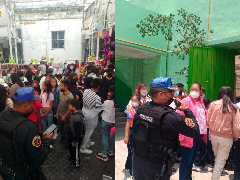 Conato de incendio en primaria de la CDMX