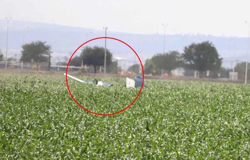 Desplome de avioneta en Colón, Querétaro