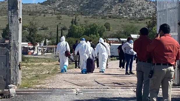 Exhumación de Debanhi Escobar en Galeana
