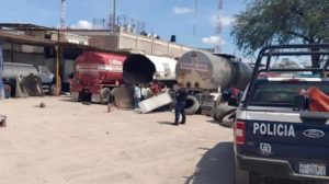 Explosión de tanque de pipa en Tula, Hidalgo, deja dos heridos