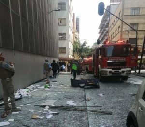 Explosión en edificio del centro de la CDMX deja siete heridos #VIDEO