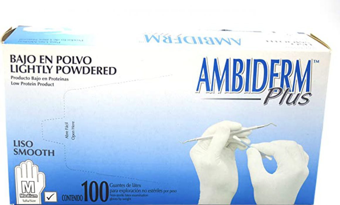 Guantes de látex Ambiderm