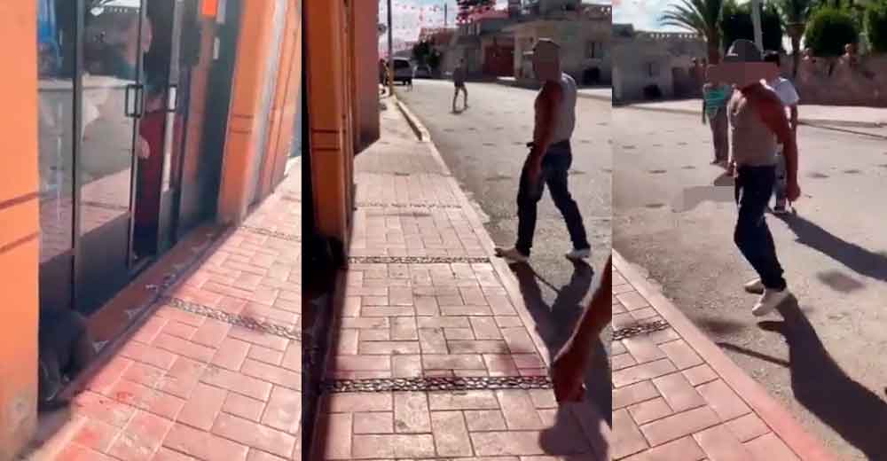 Sujeto ataca a machetazos a un 'lomito' en Hidalgo