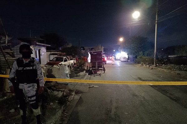 Asesinan a 5 hombres al interior de un tejabán en Guadalupe, NL